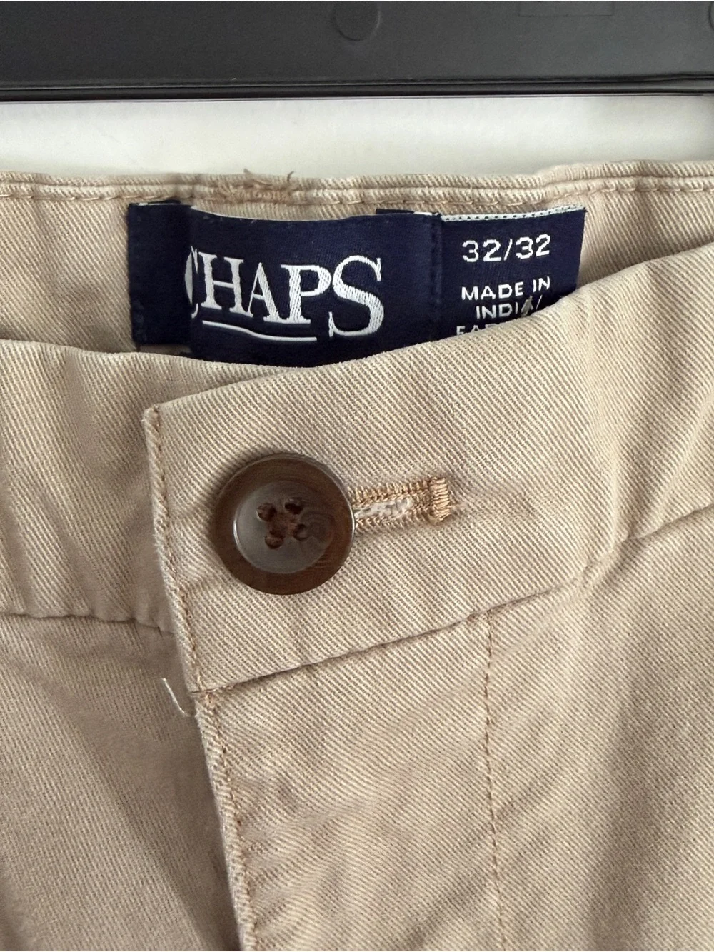 Chaps Men's Tan Chino Pants 32x32